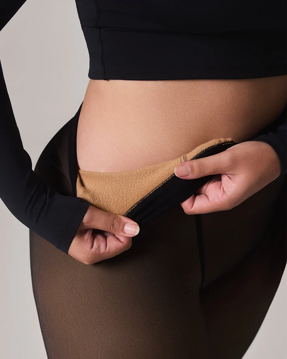 Liva Wear™ Slim-Fit Ten Görünümlü Termal Çorap