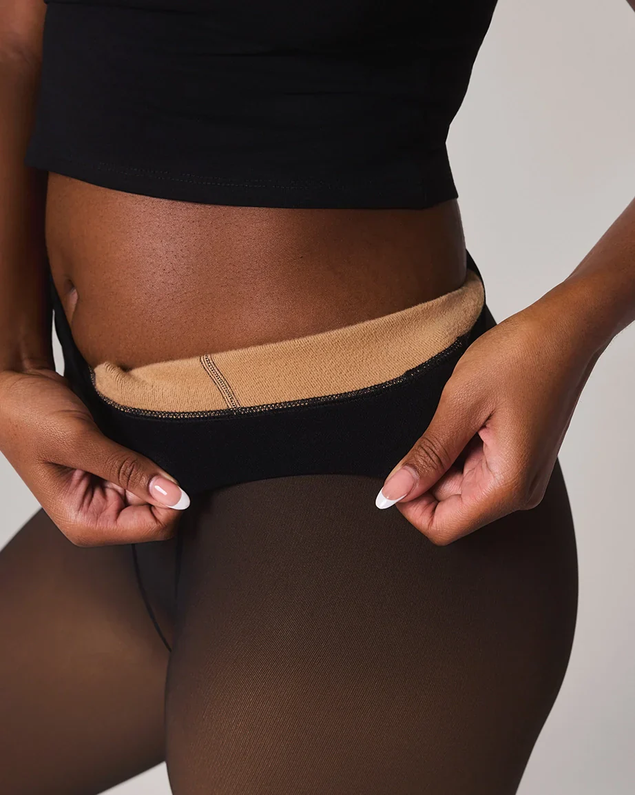 Liva Wear™ Slim-Fit Ten Görünümlü Termal Çorap